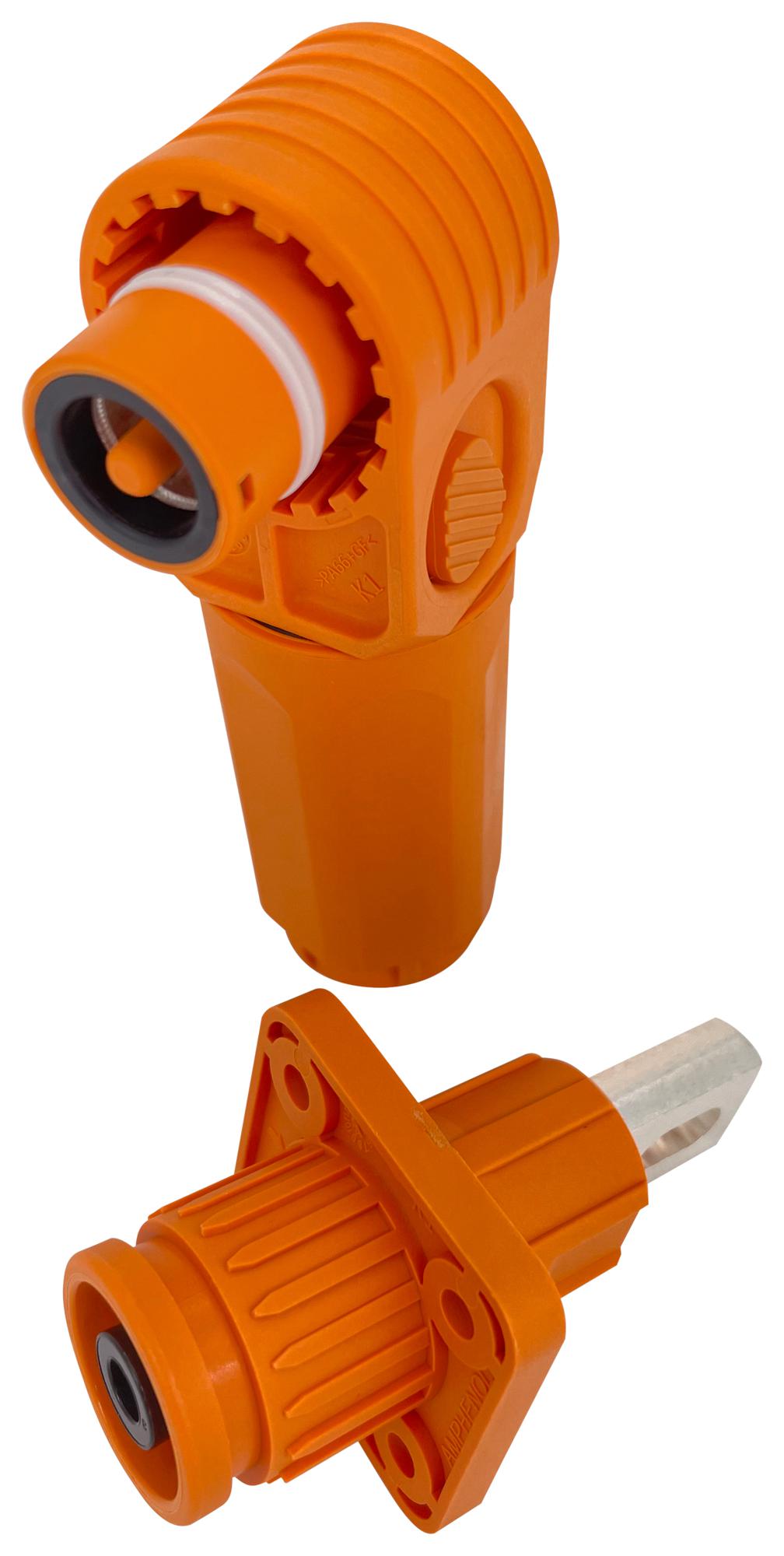 Amphenol Industrial Slphirmtpsb2 Pwr Connector, Rcpt, 70A, 1.5Kv, Screw