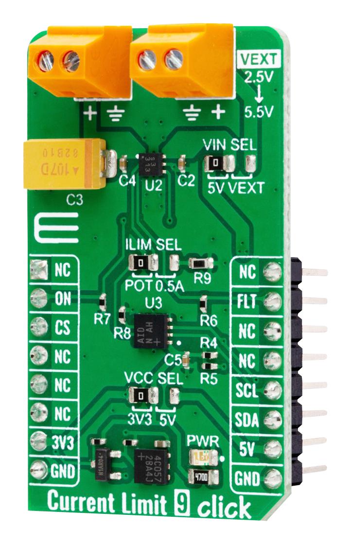 MikroElektronika Mikroe-5937 Add-On Board, Load Switch, 5V