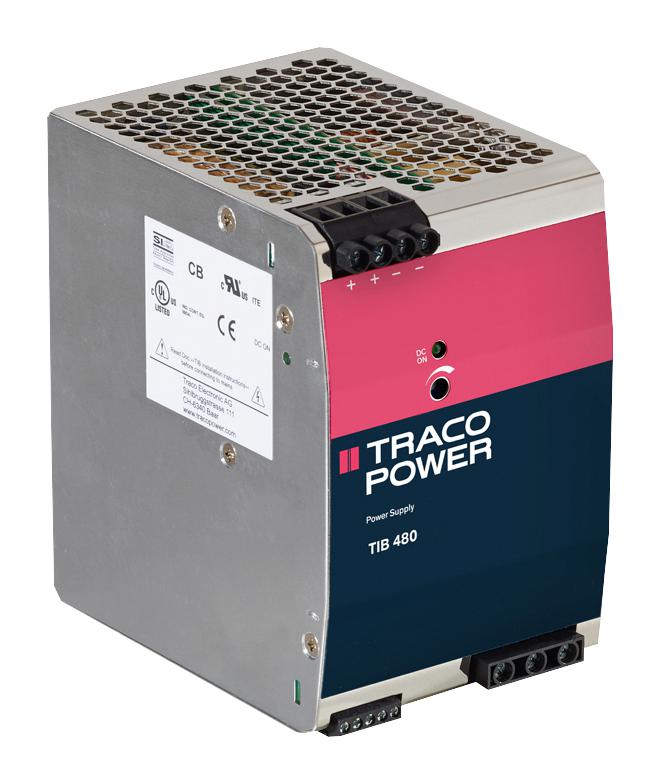 TRACO Power Tib 480-148 Power Supply, Ac-Dc, 48V, 10A