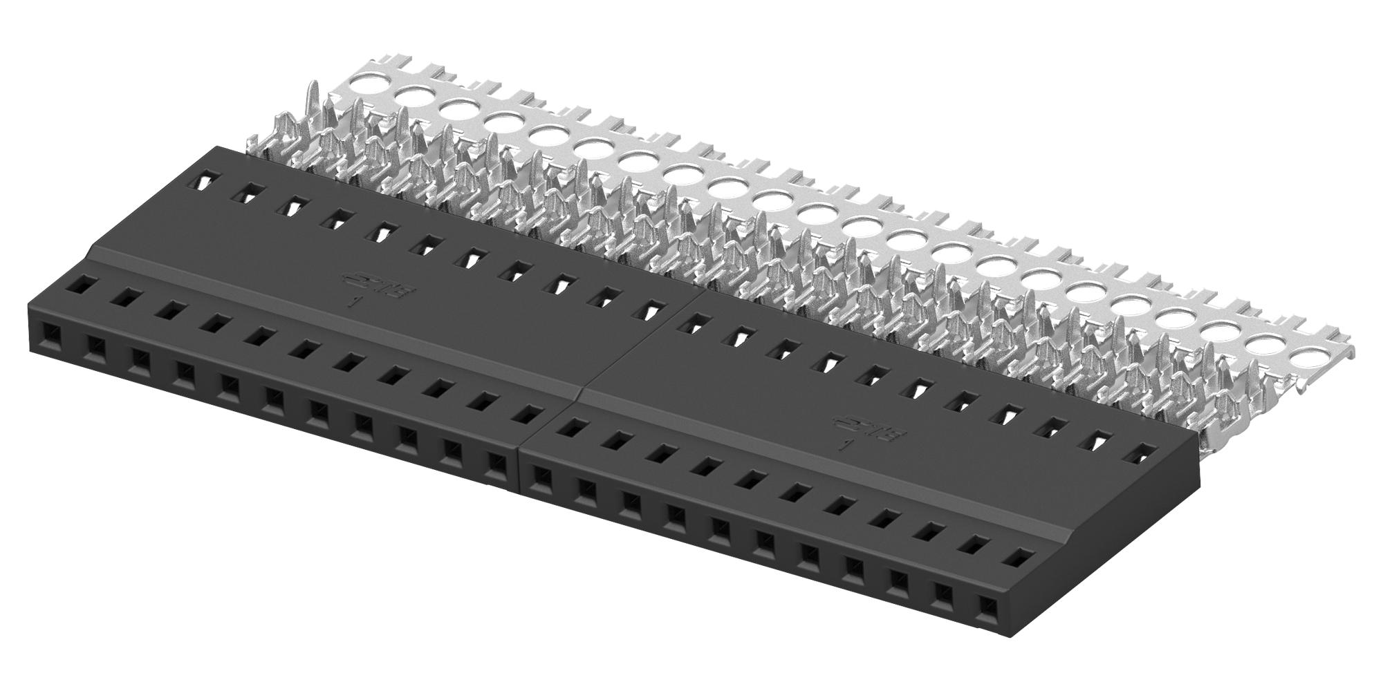 Te Connectivity 1-2317206-1 Connector, Rcpt, 11Pos, 1Row, Idc