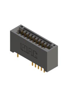 Edac 395-020-521-201 Card Edge Connector, Dual Side, 20Pos, Th