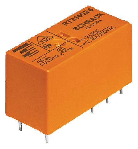 Te Connectivity 1649328-4 Relay, Spdt, 250Vac, 16A