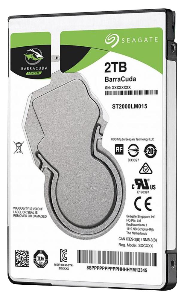 Seagate St2000Lm015 Drive, 2.5In Mobile, 7mm, Barracuda 2Tb