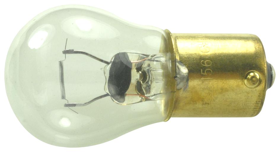 Cec Industries 1156 Lamp, Incandescent, Ba15S, 12.8V, 26.88W