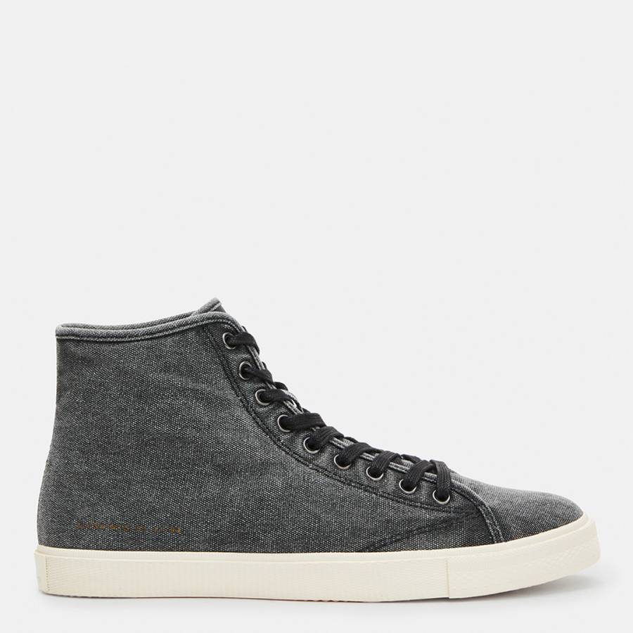 Charcoal Bryce High Top Trainers