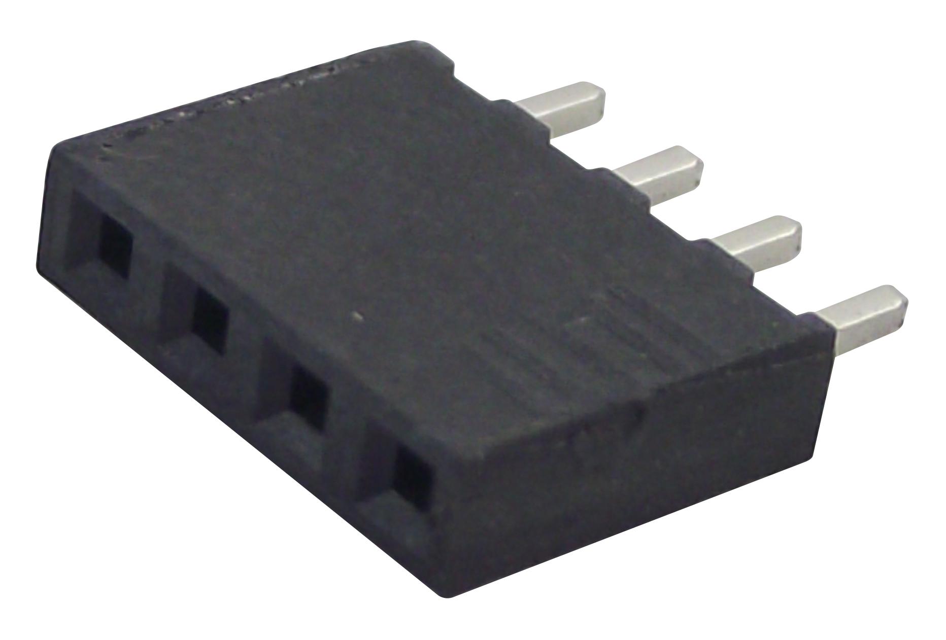 Samtec Sqt-104-01-L-S Receptacle, 2mm, Vert, 4Way