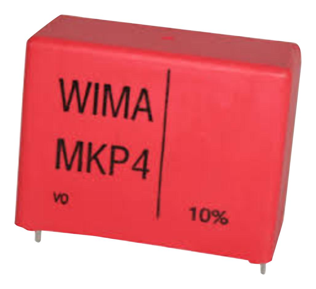 WIMA Mkp4J031004D00Kssd Capacitor, 0.1Uf, 630V, Film, Radial