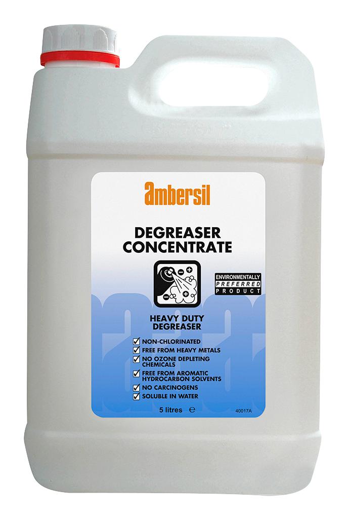 Ambersil Degreaser Concentrate, 5Ltr Cleaner, Can, 5L