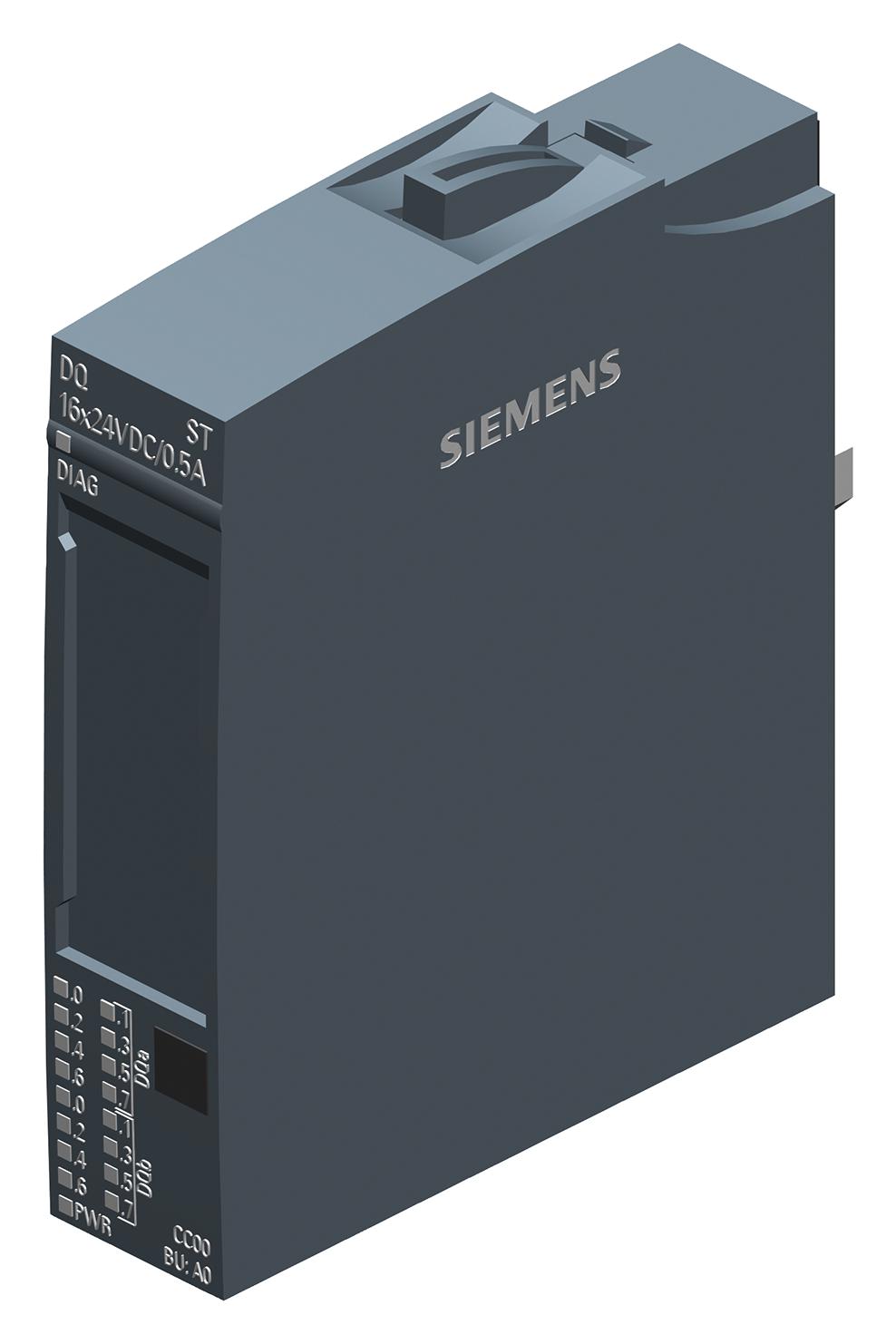 Siemens 6Es7132-6Bh01-0Ba0. Digital O/p Module, 16 O/p, 24Vdc