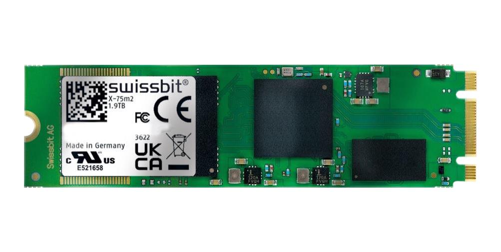 Swissbit Sfsa480Gm2Ak4Ta-I-6B-616-Std Ssd, Sata Iii, 3D Tlc Nand, 2280, 480Gb