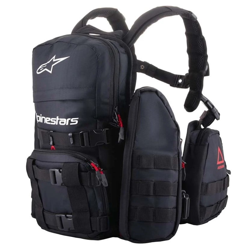 Alpinestars Techdura Tactical Pack Black White Size