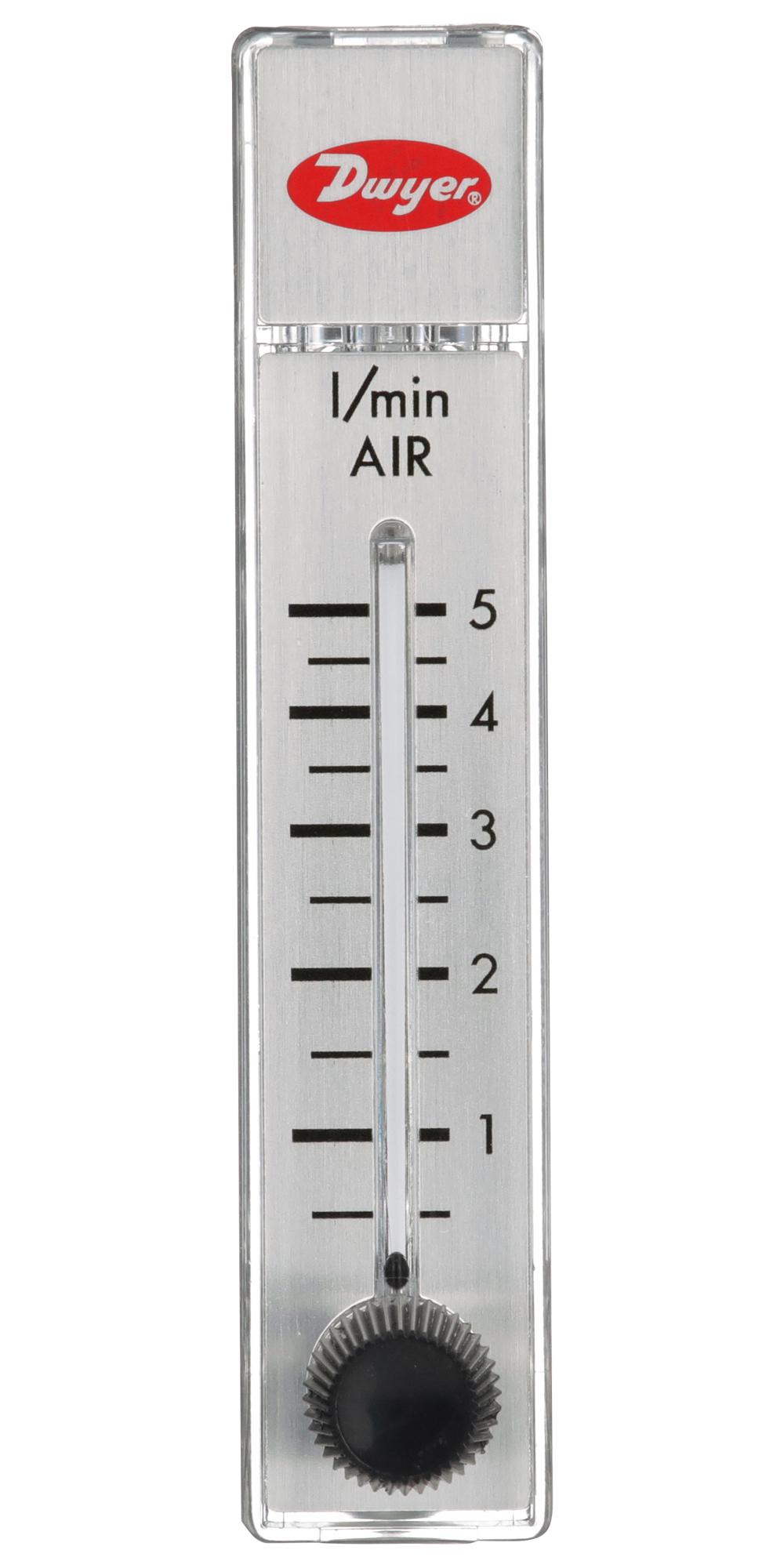 Dwyer Rma-26-Ssv Air Flowmeter, 100Psi, 5Lpm, 1/8