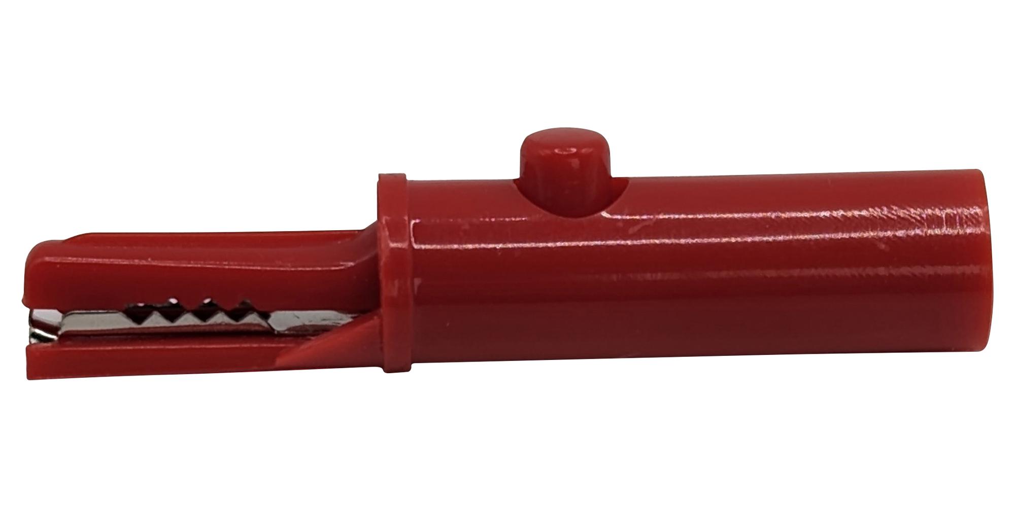 Mueller Electric Bu-27.259.1 Insulated Alligator Clip, Red, 19A, 8mm