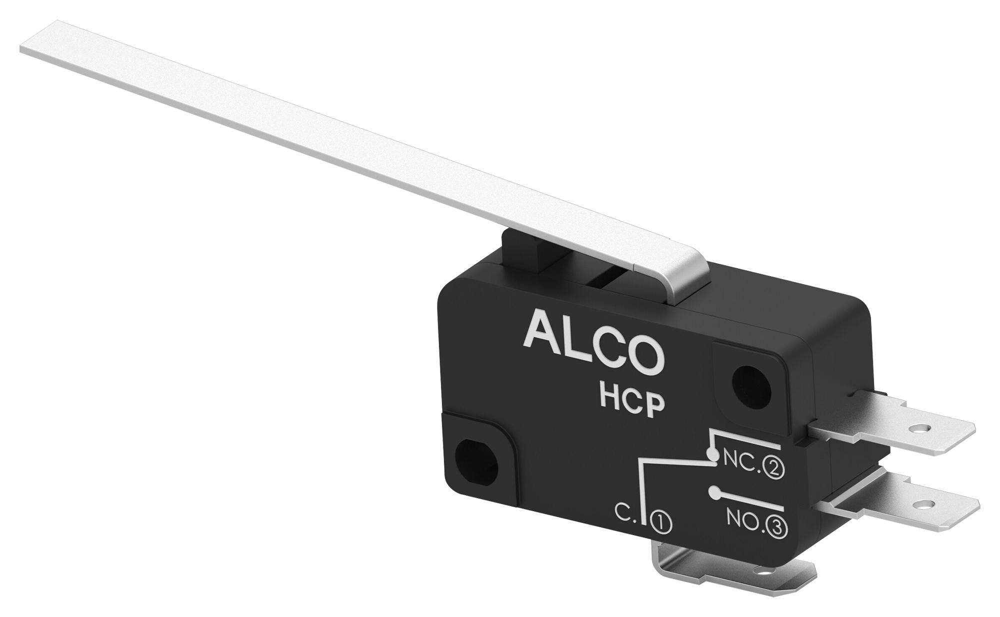 Alcoswitch / Te Connectivity Hcp16Dtd3L04 Microswitch, Spdt, 16A, 250Vac