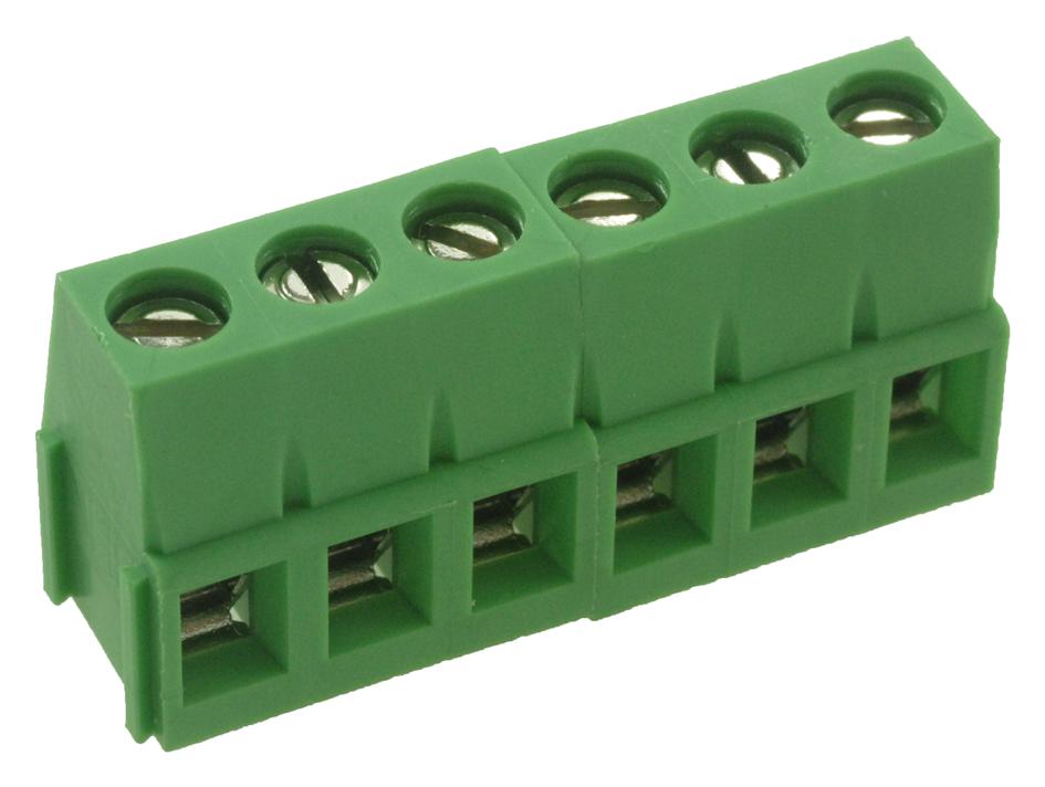 Multicomp Pro Mc24364 Terminal Block Eurostyle, 6 Position, 26-12Awg