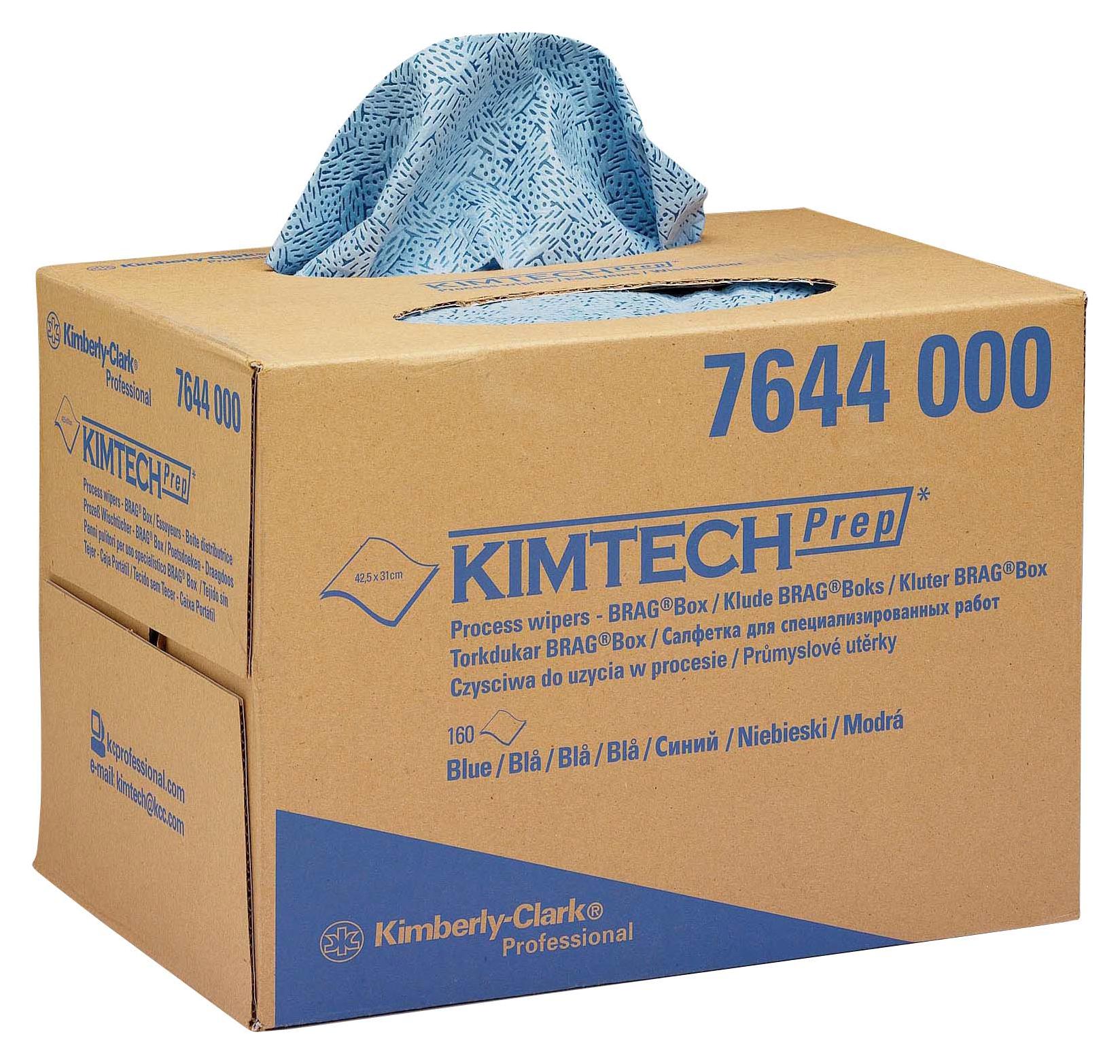 Kimberly Clark 7644 Process Wiper, 30.7mm X 42.6mm, Blue