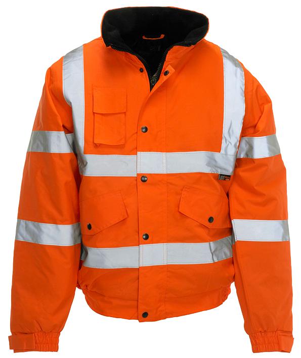 St 36885 Hi-Vis Bomber Jacket, Orange, Xxl