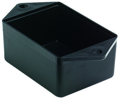 Bud Industries Pb-1577-Tf. Enclosure, Potting Box, Plastic, Black