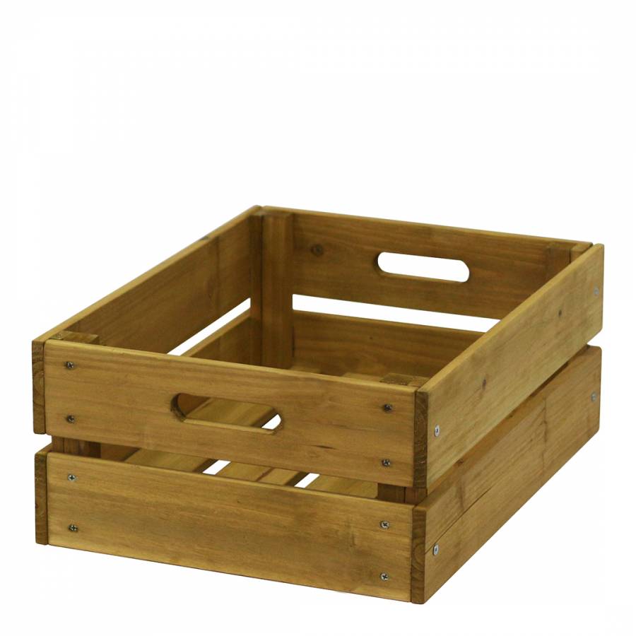 Wooden Crate - Natural (FSC 100%)