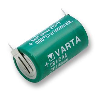 Varta 6127901301 Battery, Lithium, Cr1/2Aa, 950Mah, 3V