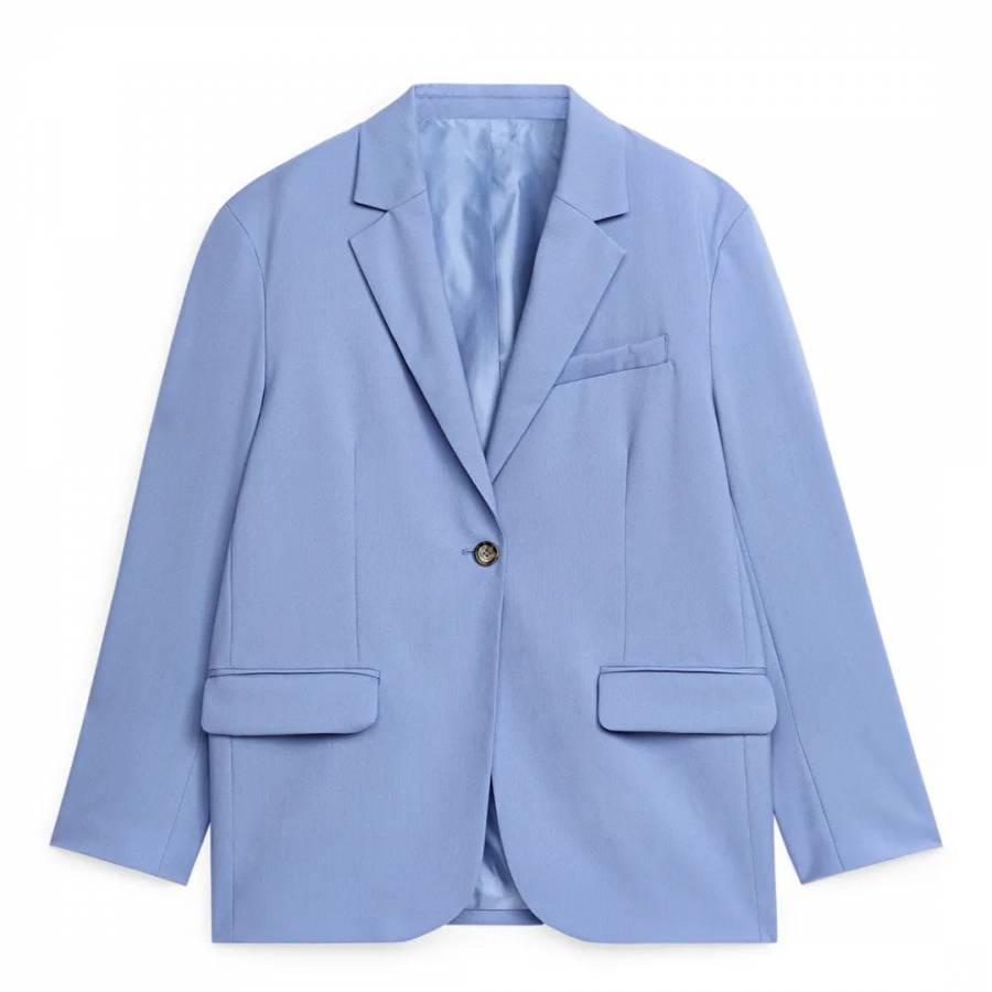 Blue Wool Blazer