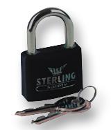 Sterling Security Products Bl4Bk Black Lock-Out Padlock