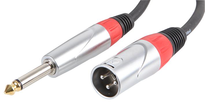 Pulse Pls000472 Lead, Xlr Plug To 6.35mm 2P Plug, 1M