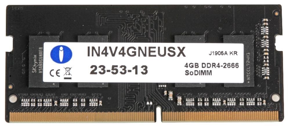 Integral In4V4Gneusx Memory,4Gb Ddr4 Sodimm,pc4-21333 2666Mhz