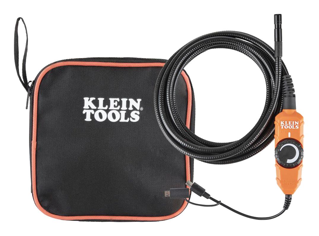 Klein Tools Et16 Borescope, 640 X 480 Pixel, Usb, 9mm