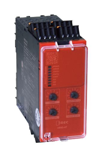 IDEC Hr6S-At1C Safety Relay, 3Pst-No, 5A, 250V, Push In