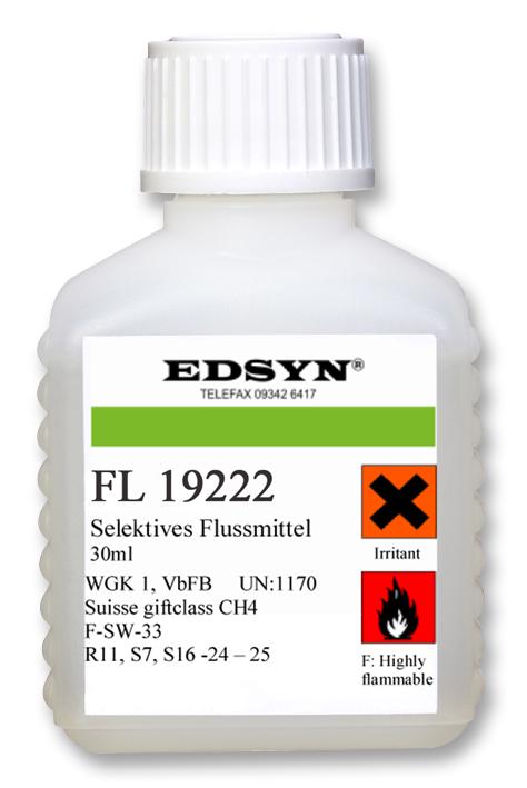 Edsyn Fl 19 222 Flux, F-Sw 33, 30Ml Bottle W. Brush