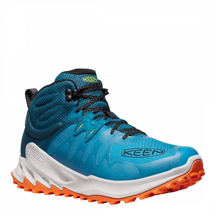 Men's Blue Multi Zionic Waterproof Mid Hiking Boots