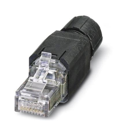 Phoenix Contact Vs-08-Rj45-5-Q/ip20-Ec Modular Connector, Rj45 Plg, 8P8C, Cable