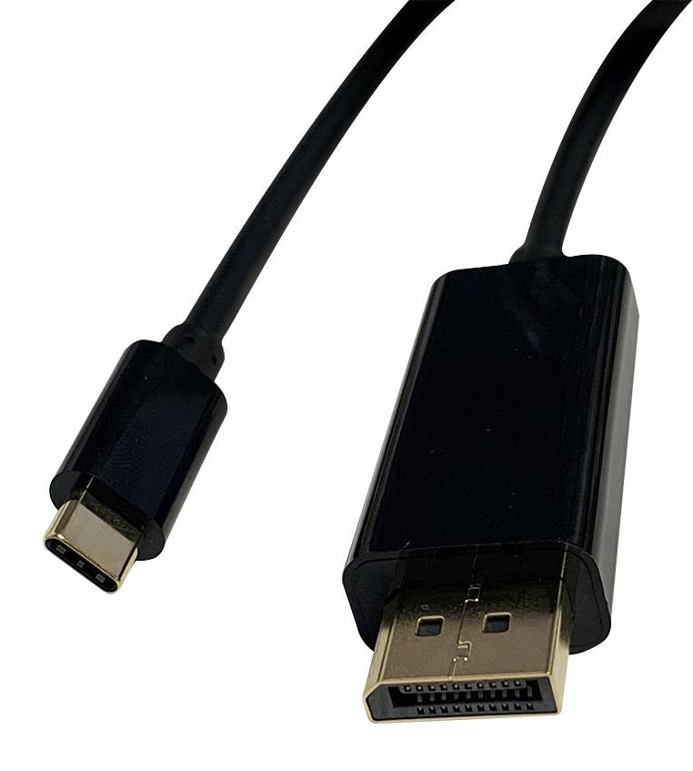 Videk 2496Cmd-2 Usb 3.1 Typ C Plug-Displayport Plug, 2M