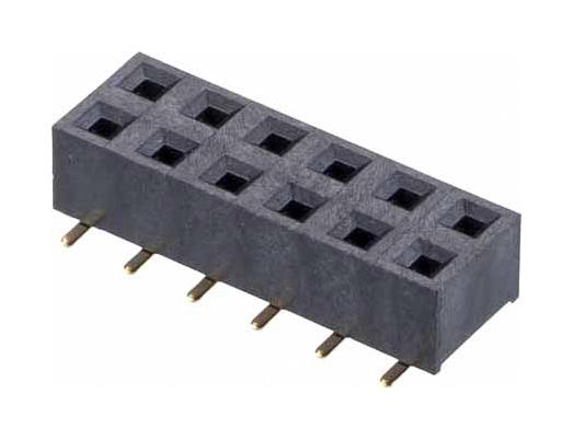 Harwin M20-7810645 Connector, Rcpt, 12Pos, 2Row, 2.54mm