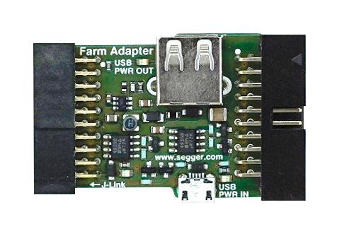 SEGGER Microcontroller Microcontroller 8.06.36 Test Farm Power Adapter, J-Link Pro
