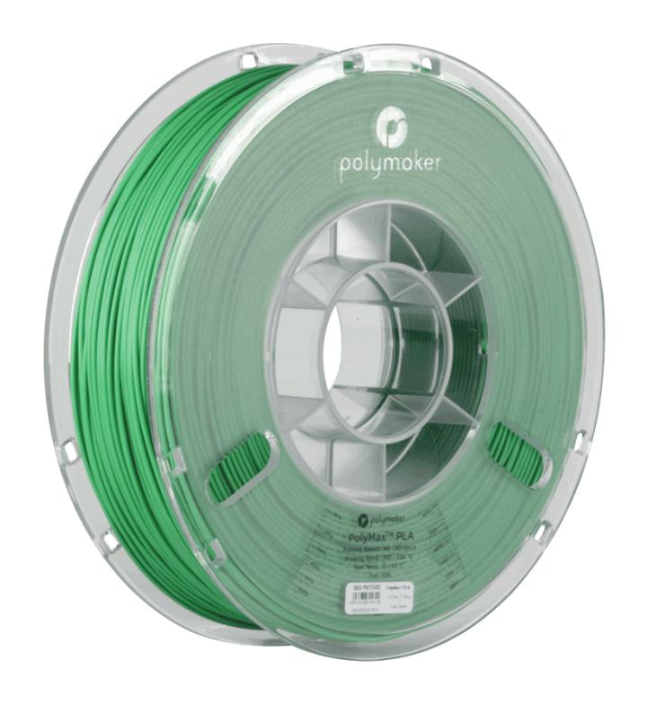 Polymaker Pa06016 3D Filament, 2.85mm, Pla, Green, 750G