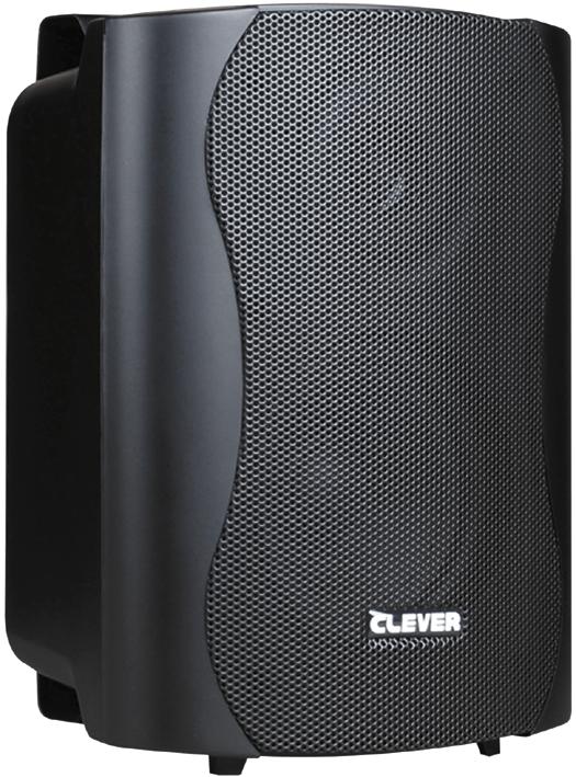 Clever Acoustics Bgs 25 Black Loudspeakers, 8 Ohm Abs 25W Black, Pair