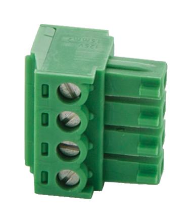 Phoenix Contact 1803594 Terminal Block, Pluggable, 4Pos, 16Awg