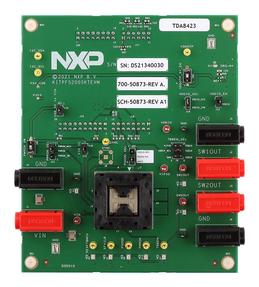 NXP Semiconductors Semiconductors Kitpf5200Sktevm Evaluation Board, Buck Converter
