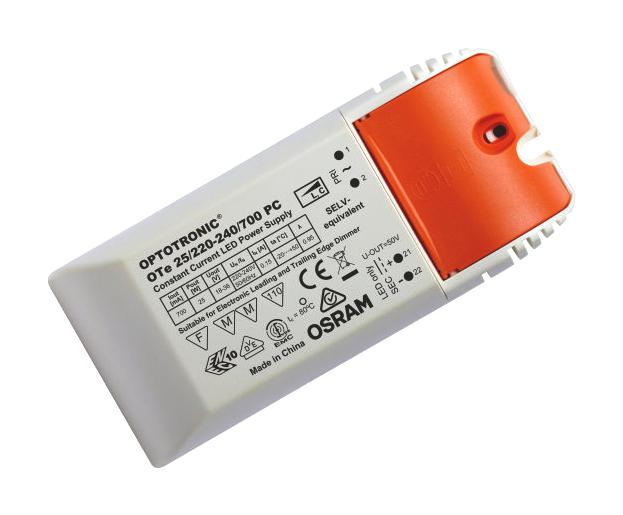 Osram Ote-25/220-240/700-Pc Led Driver, Constant Current, 25W