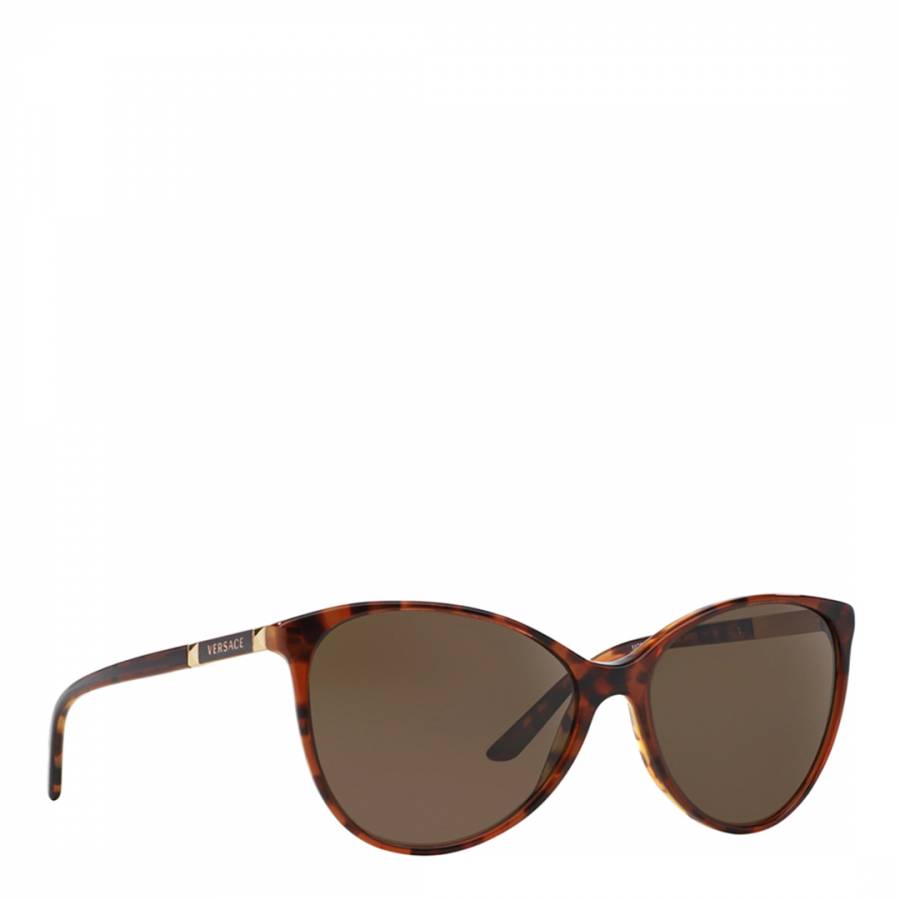 Women's Brown Versace Sunglasses 58mm