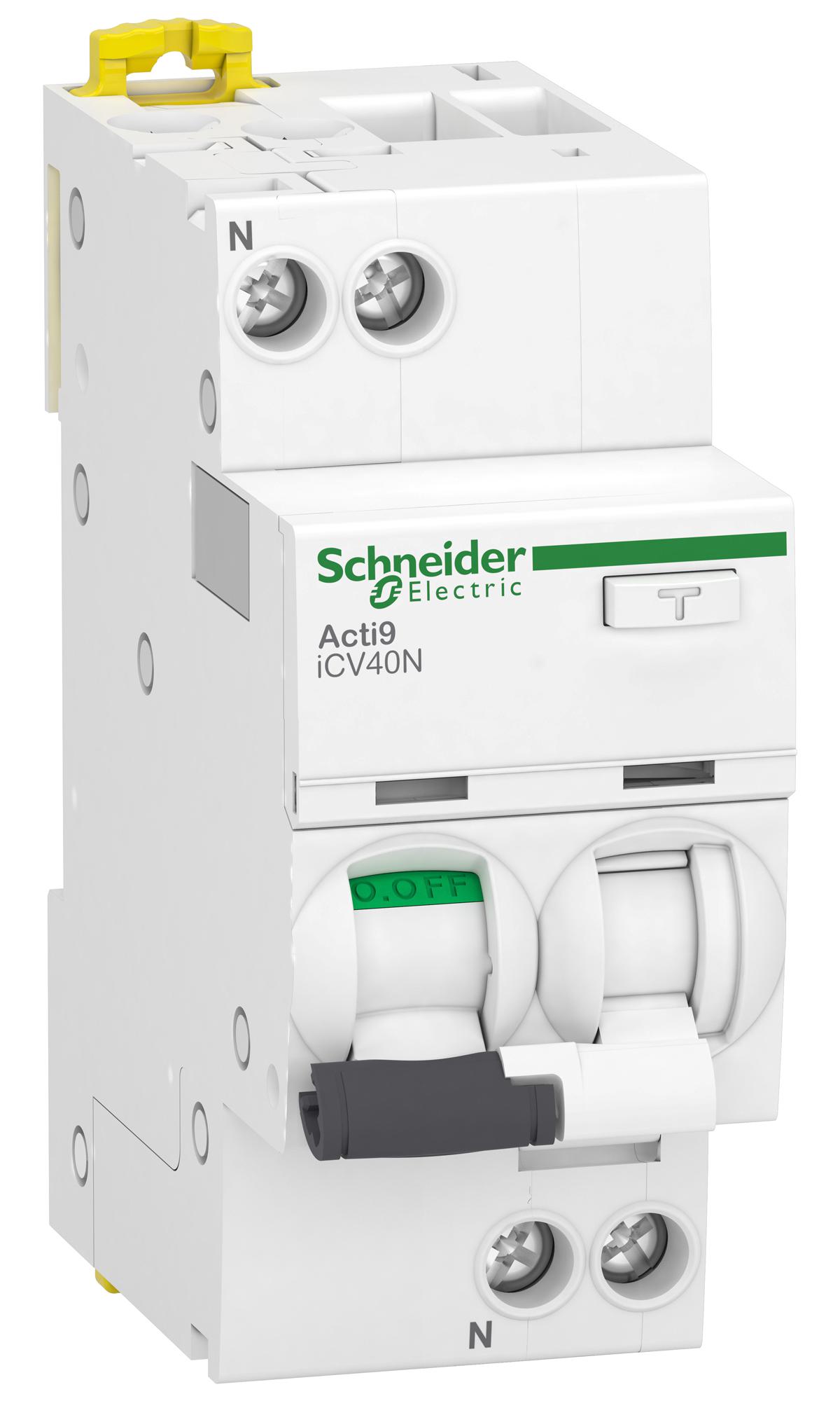 Schneider Electric A9De3610 Rcbo, 1Pn, 10A, 230Vac