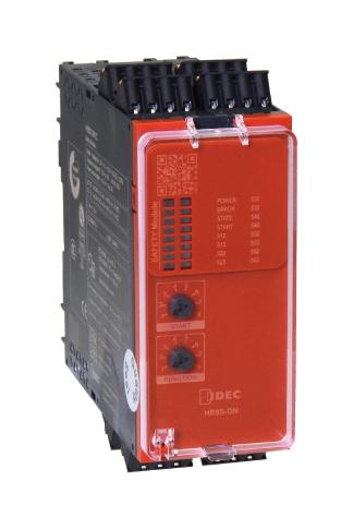 IDEC Hr6S-Dn1P Safety Relay, 3No/1Nc, 5A, 250Vac, Screw