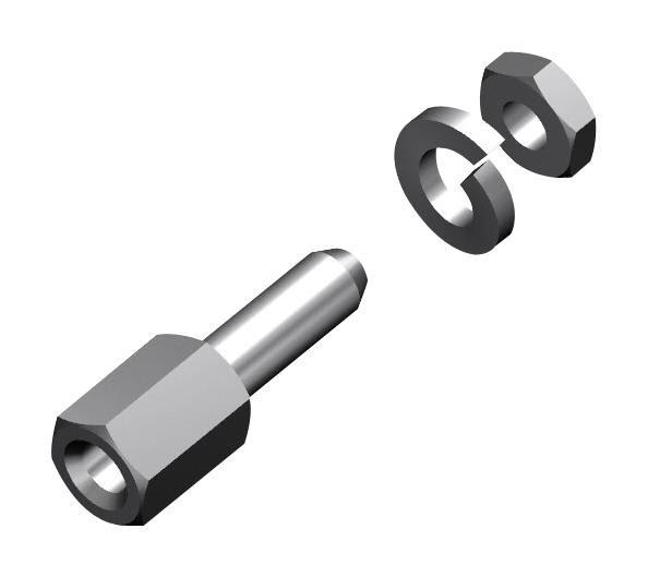 Molex/fct 173112-0667 Screw Lock, Female, 4-40 Unc, 8mm