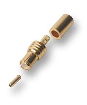Huber+Suhner 11 Mcx-50-1-13/111Nh Rf Coaxial, Mcx, Straight Plug, 50Ohm