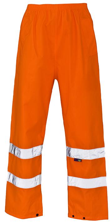 St 18586 Hi-Vis Trousers, Orange, Xxxl