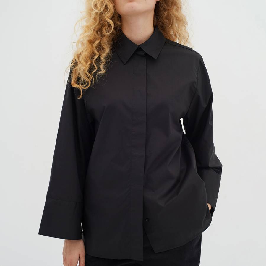 Black Colette Cotton Shirt