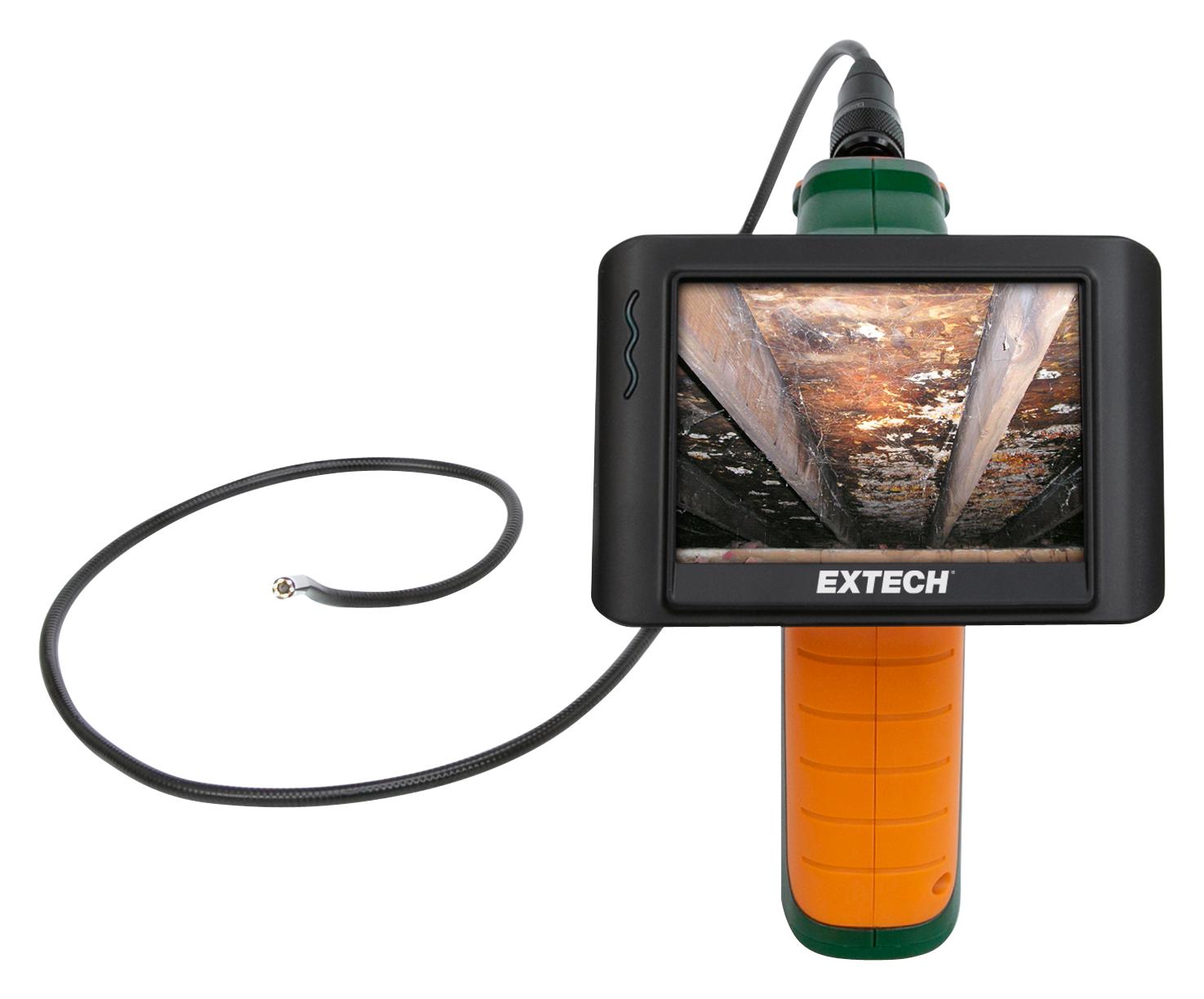 Extech Instruments Br250-5 Video Borescope Inspection Camera, 5.2mm