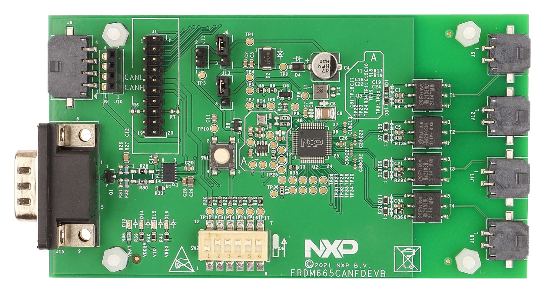 NXP Semiconductors Semiconductors Frdm665Canfdevb Evaluation Kit, Can-Fd Transceiver